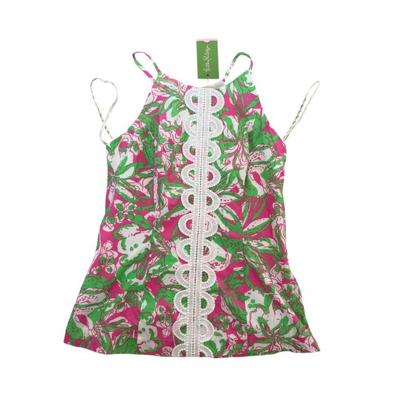 LILLY PULITZER Forgot My Trunks Annabelle Tank Top Size 6 NEW NWT - Picture 6 of 7